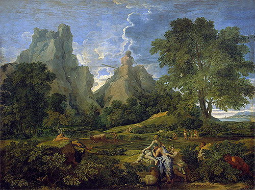 Landscape with Polyphemus, 1649 | Nicolas Poussin | Painting Reproduction