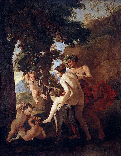 Venus, Faun und Putti, c.1630/33 | Nicolas Poussin