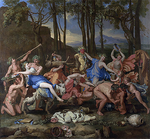 The Triumph of Pan, 1636 | Nicolas Poussin | Gemälde Reproduktion