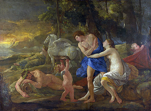 Cephalus and Aurora, c.1630 | Nicolas Poussin | Gemälde Reproduktion