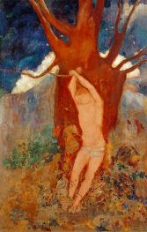 Saint Sebastian | Odilon Redon | Painting Reproduction