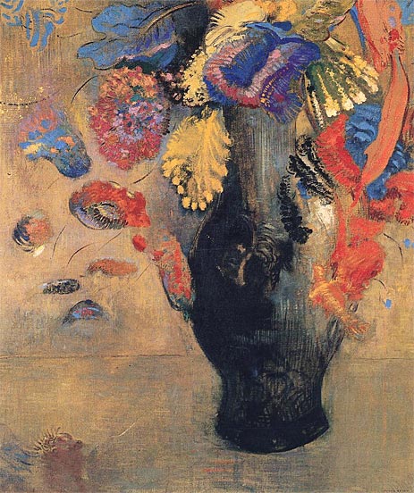 Flowers, c.1903 | Odilon Redon | Gemälde Reproduktion