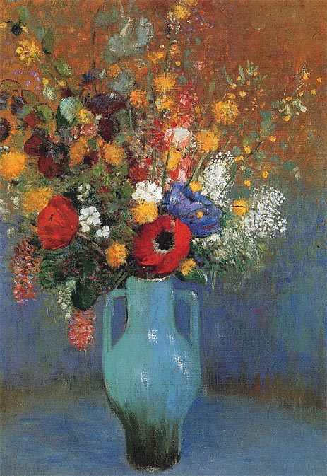 Bouquet of Wild Flowers, c.1900 | Odilon Redon | Gemälde Reproduktion