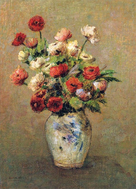 Bouquet of Flowers, c.1900 | Odilon Redon | Painting Reproduction