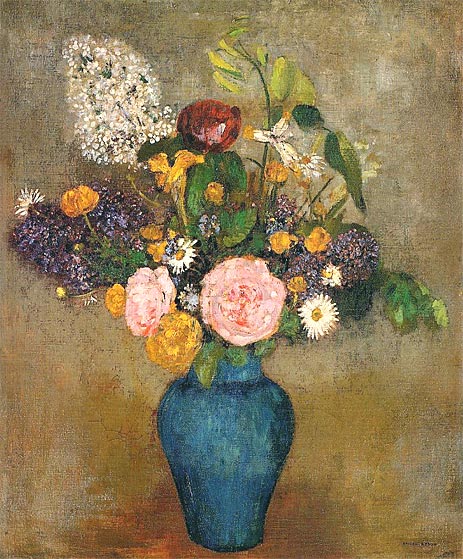 Vase of Flowers, Undated | Odilon Redon | Gemälde Reproduktion