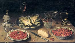 Still Life, c.1600/24 by Osias Beert | Painting Reproduction