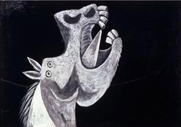 Horse's Head (Cabeza de caballo), 1937 von Picasso | Gemälde-Reproduktion