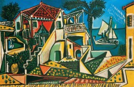 Mediterranean Landscape, 1952 by Picasso | Painting Reproduction