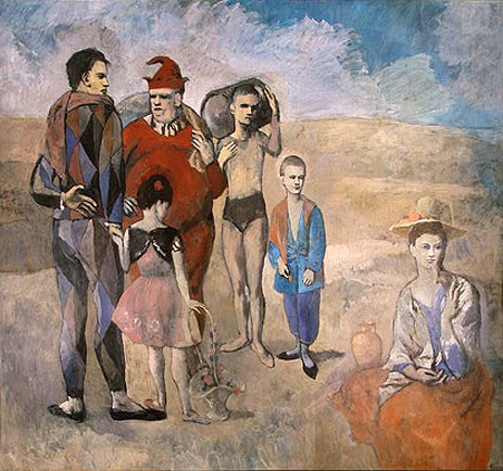 Family of Saltimbanques, 1905 | Picasso | Gemälde Reproduktion