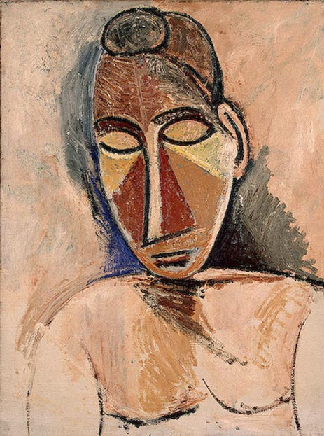 Nude (Bust), 1907 by Picasso | Painting Reproduction