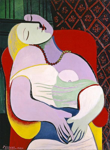 Der Traum, 1932 | Picasso | Gemälde Reproduktion