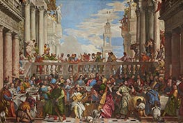 Die Hochzeit zu Kana | Veronese | Gemälde Reproduktion