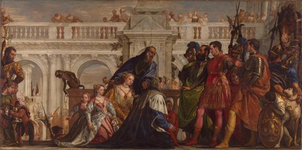 Die Familie des Darius vor Alexander, c.1565/67 | Veronese | Gemälde Reproduktion