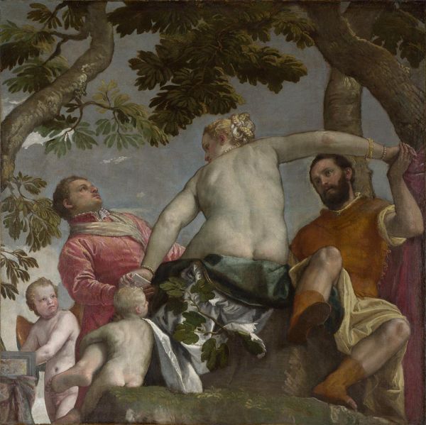 Untreue, c.1575 | Veronese | Gemälde Reproduktion