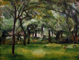 Farm in Normandy, Summer (Hattenville) | Cezanne | Gemälde Reproduktion