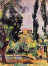 Die Jas de Bouffan | Cezanne | Gemälde Reproduktion