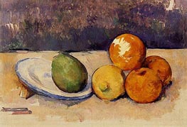 Stillleben, c.1890 von Cezanne | Gemälde-Reproduktion