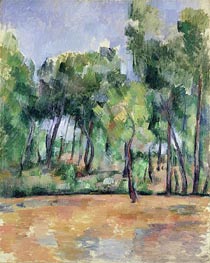 Provencal Landscape | Cezanne | Gemälde Reproduktion