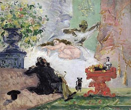 A Modern Olympia | Cezanne | Gemälde Reproduktion