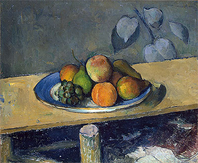 Apples, Peaches, Pears and Grapes, c.1879/80 | Cezanne | Painting Reproduction