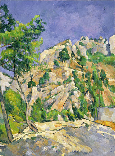Bottom of the Ravine, c.1879 by Cezanne | Painting Reproduction