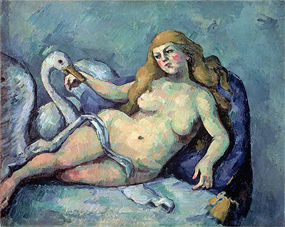 Leda and the Swan, c.1880/82 | Cezanne | Painting Reproduction