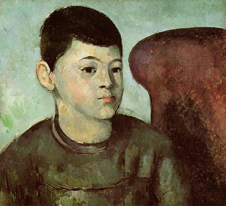 Portrait of Paul Cezanne, the Artist's Son, c.1883/85 | Cezanne | Gemälde Reproduktion