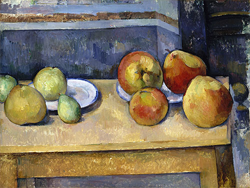Still Life - Apples and Pears, c.1885/87 | Cezanne | Painting Reproduction