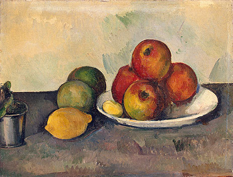 Stilleben mit Äpfeln, c.1890 | Cezanne | Gemälde Reproduktion