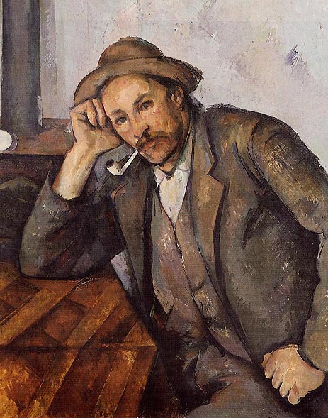 The Smoker, c.1891/92 | Cezanne | Gemälde Reproduktion