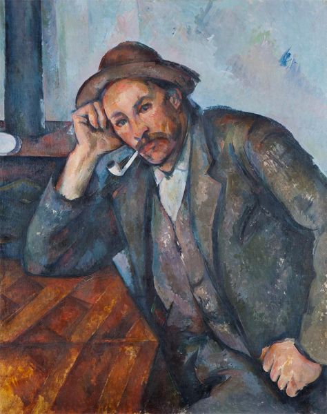 The Smoker | Cezanne | Painting Reproduction