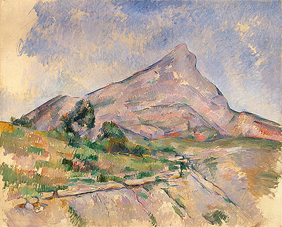 Mount Sainte-Victoire, c.1897/98 | Cezanne | Painting Reproduction