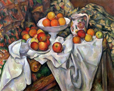 Apples and Oranges, c.1895/00 | Cezanne | Gemälde Reproduktion