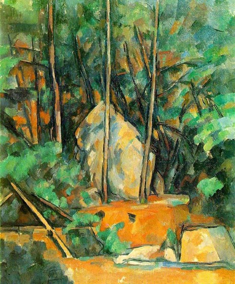 Cistern in the Park at Chateau Noir, c.1900 | Cezanne | Gemälde Reproduktion