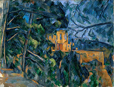 The Chateau Noir, c.1900/04 | Cezanne | Gemälde Reproduktion
