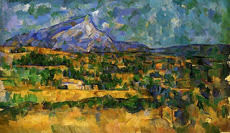 Mont Sainte-Victoire, c.1902/06 | Cezanne | Painting Reproduction