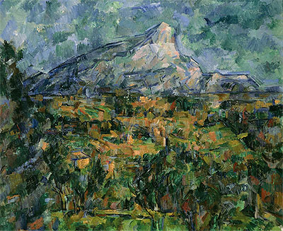Mont Saint-Victoire, c.1904/05 | Cezanne | Painting Reproduction