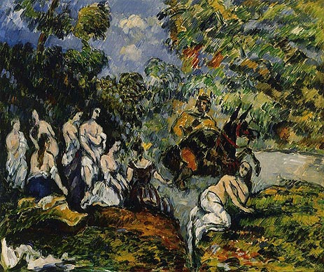 Legendary Scene, c.1878 | Cezanne | Gemälde Reproduktion