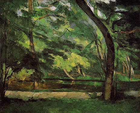 The Etang des Soeurs at Osny | Cezanne | Painting Reproduction