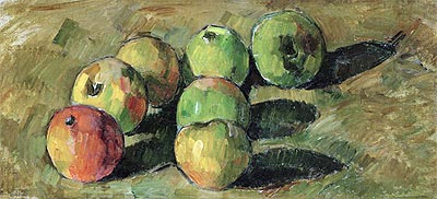 Still Life with Apples, 1878 | Cezanne | Gemälde Reproduktion