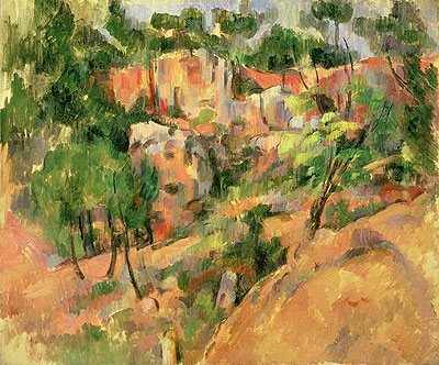 Corner of Quarry, c.1900/02 | Cezanne | Gemälde Reproduktion