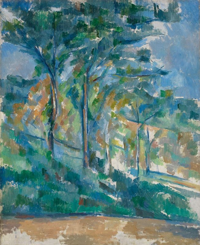 Landschaft, c.1900 von Cezanne | Gemälde-Reproduktion