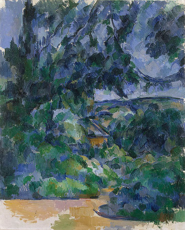 Blue Lanscape, c.1904/06 | Cezanne | Painting Reproduction
