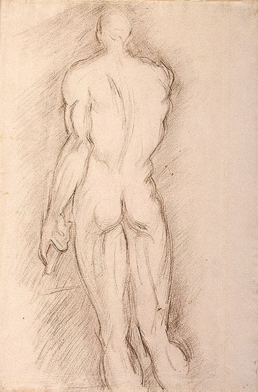 Ecorche (after Houdon), c.1892/95 | Cezanne | Painting Reproduction
