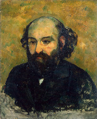 Self-Portrait, c.1880/81 | Cezanne | Painting Reproduction