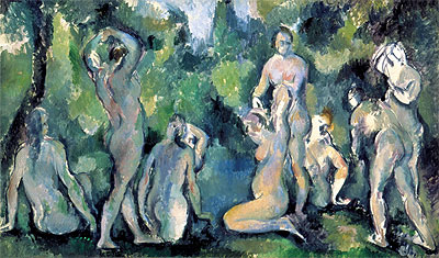 Badefrauen | Cezanne | Gemälde Reproduktion