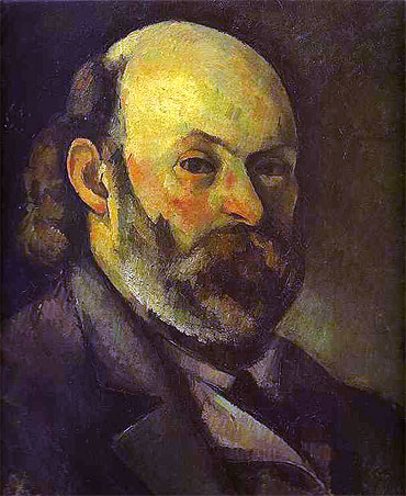 Selbstporträt | Cezanne | Gemälde Reproduktion
