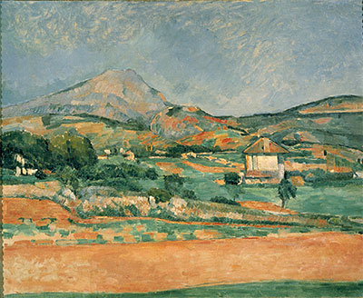 View over Mont St. Victoire, c.1882/85 | Cezanne | Painting Reproduction