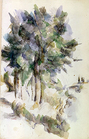 Trees, n.d. | Cezanne | Gemälde Reproduktion
