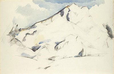 Montagne Sainte-Victoire, c.1900/02 | Cezanne | Gemälde Reproduktion